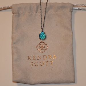 Kendra Scott Kiri Pendant Necklace blue